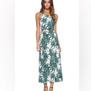 Mara Hoffman Cut Out Tie Back Maxi Dress in Harvest SZ. 2